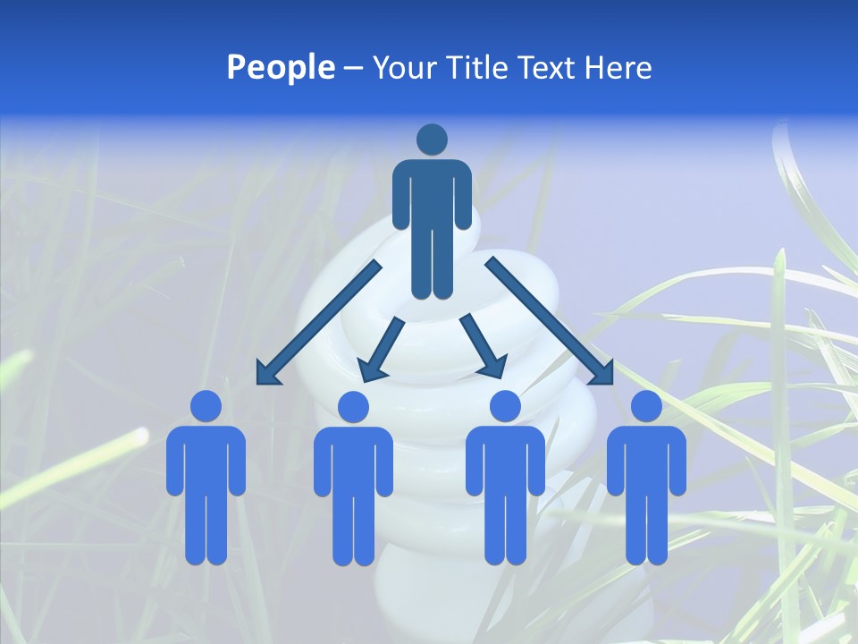 Sky Ecology Bulb PowerPoint Template