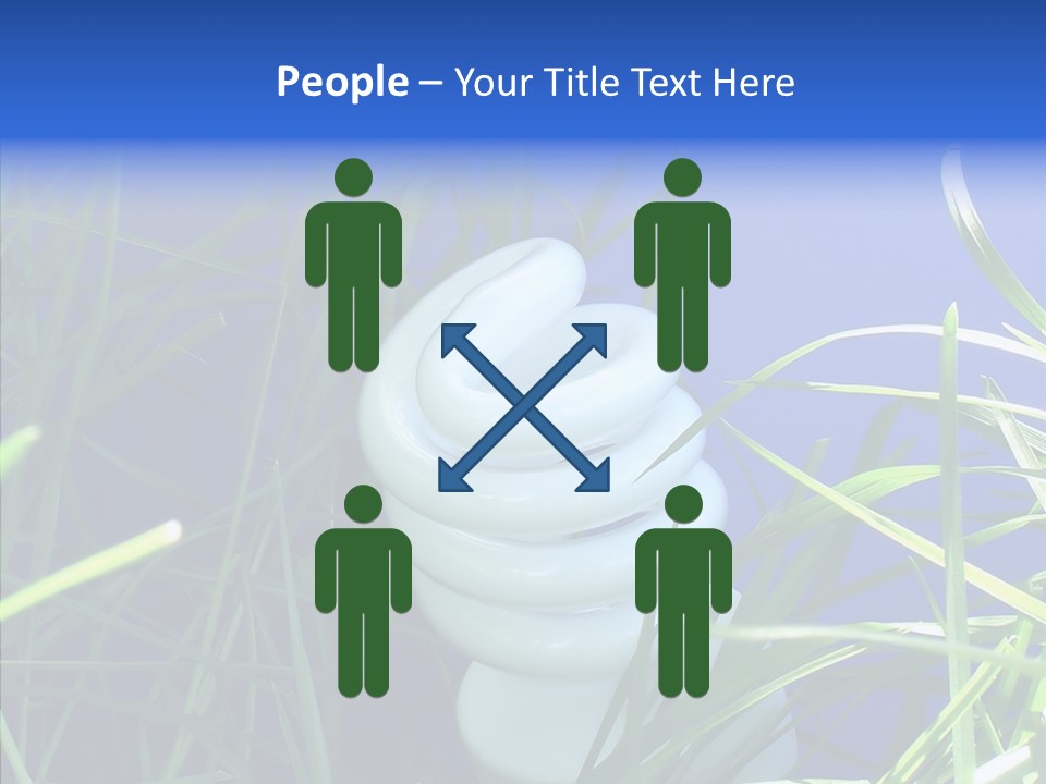 Sky Ecology Bulb PowerPoint Template