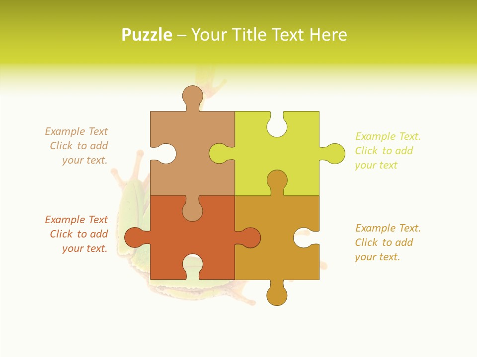 Little Illustration Small PowerPoint Template