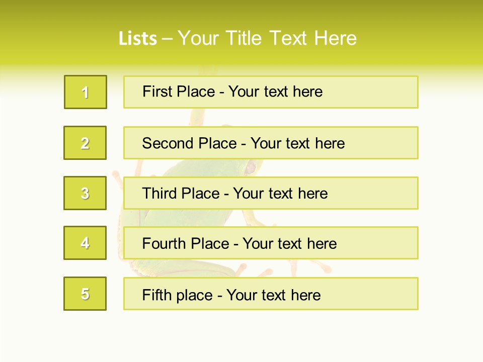 Little Illustration Small PowerPoint Template