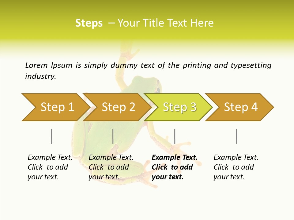Little Illustration Small PowerPoint Template