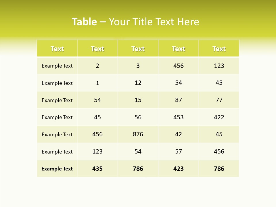 Little Illustration Small PowerPoint Template