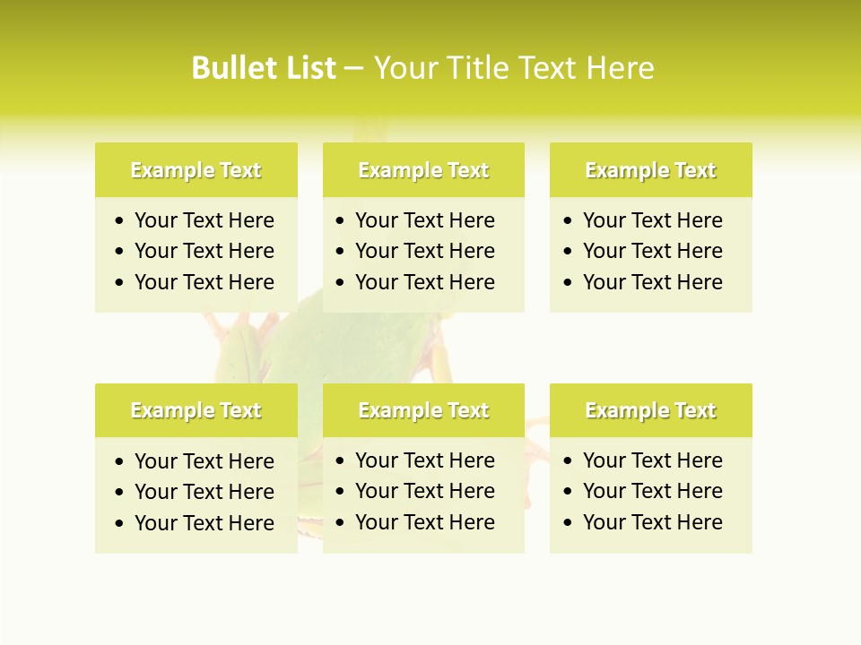 Little Illustration Small PowerPoint Template