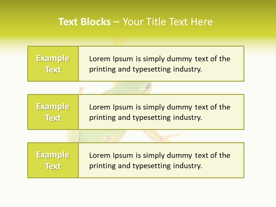 Little Illustration Small PowerPoint Template