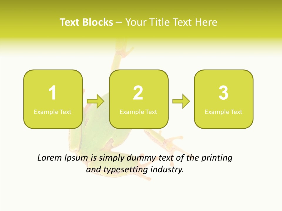 Little Illustration Small PowerPoint Template
