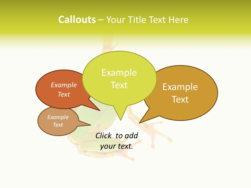 Little Illustration Small PowerPoint Template