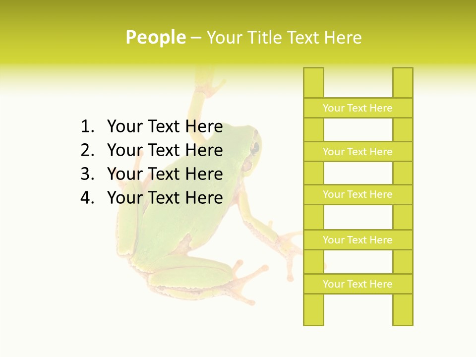 Little Illustration Small PowerPoint Template