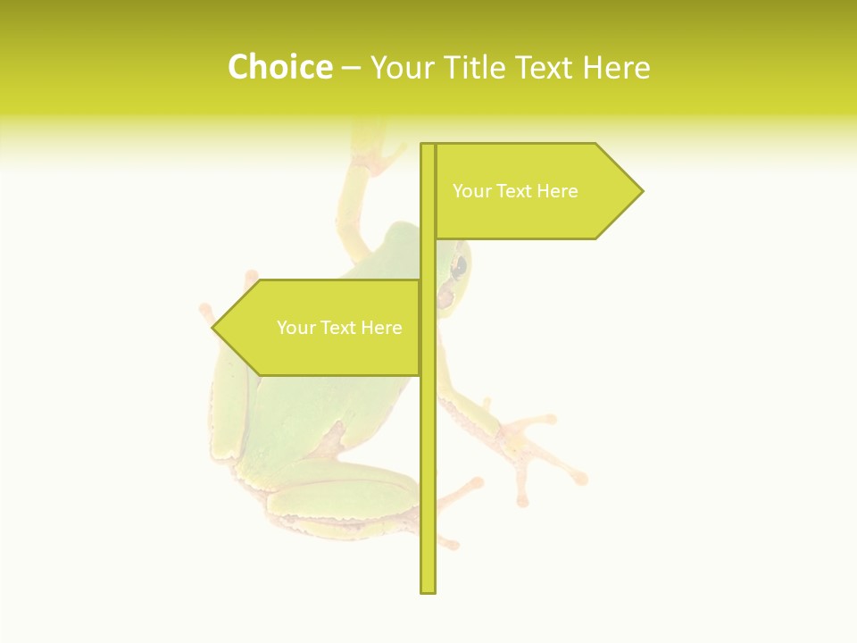 Little Illustration Small PowerPoint Template