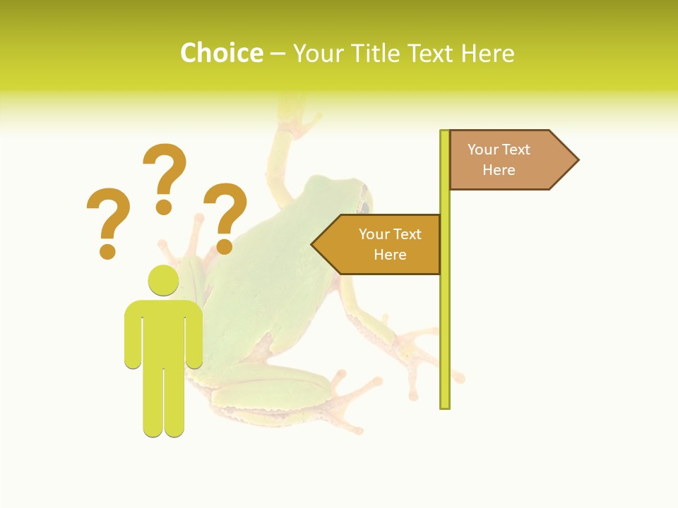 Little Illustration Small PowerPoint Template