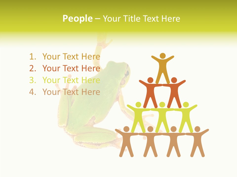 Little Illustration Small PowerPoint Template