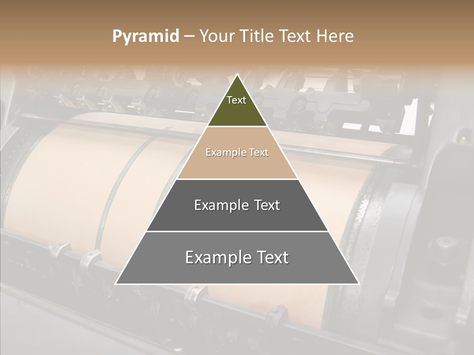 Roll Offset Gear PowerPoint Template