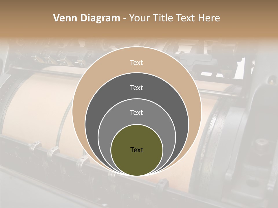 Roll Offset Gear PowerPoint Template