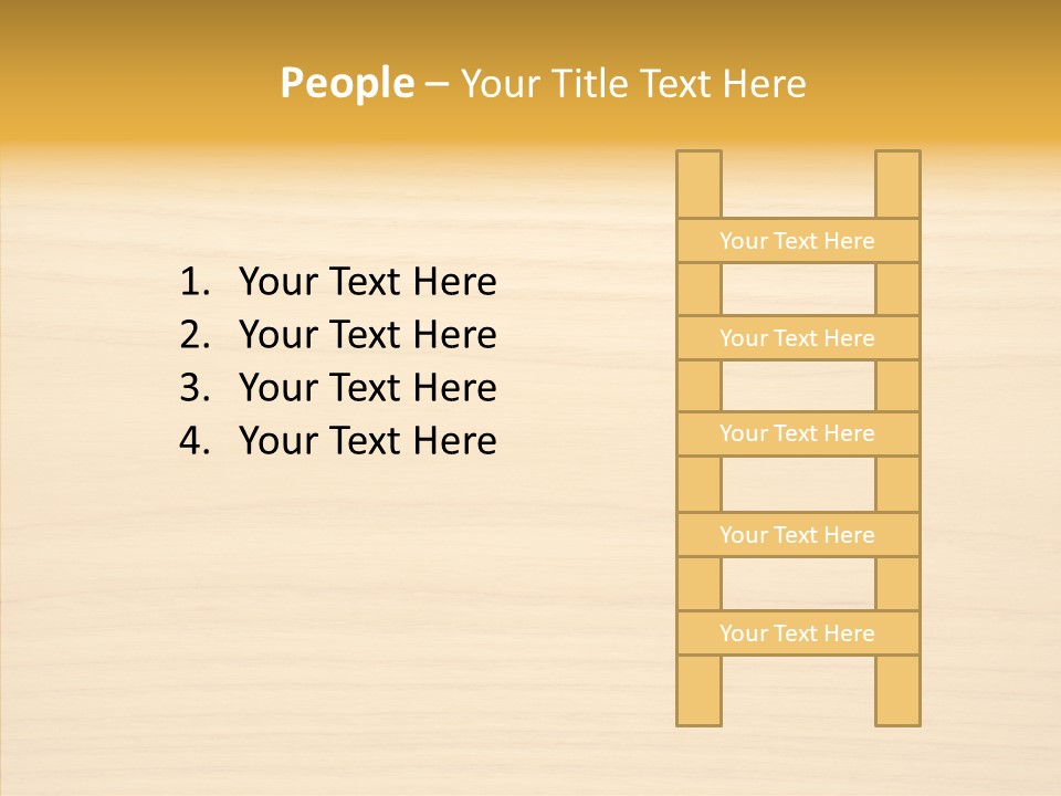 Management Humor Group PowerPoint Template
