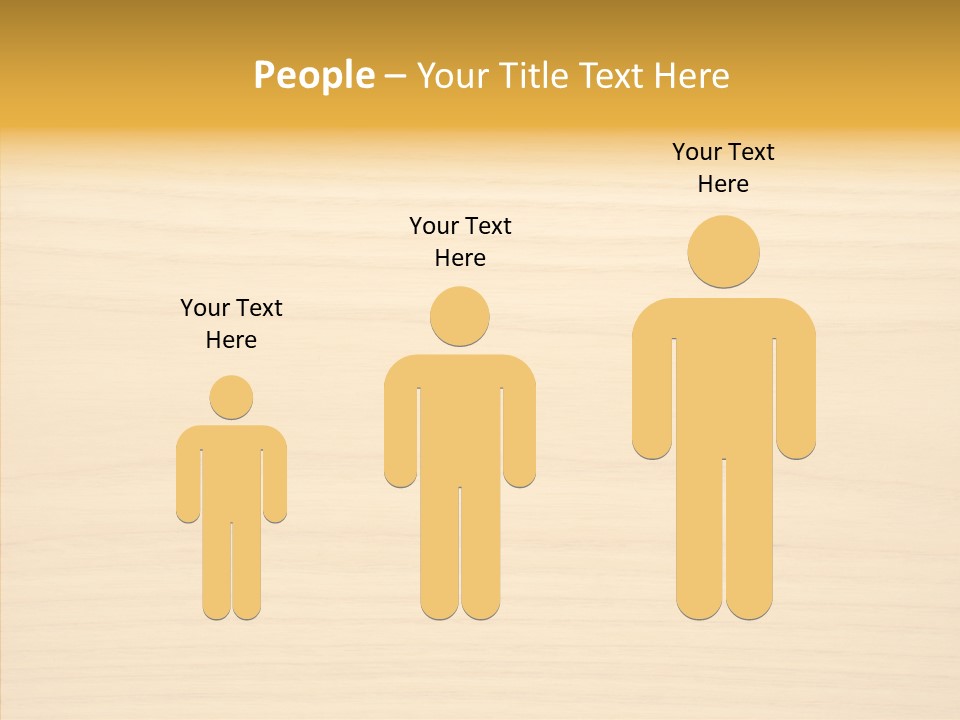 Management Humor Group PowerPoint Template