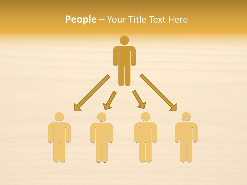 Management Humor Group PowerPoint Template