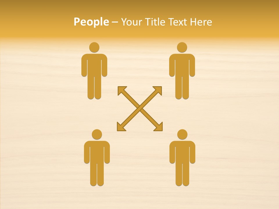 Management Humor Group PowerPoint Template