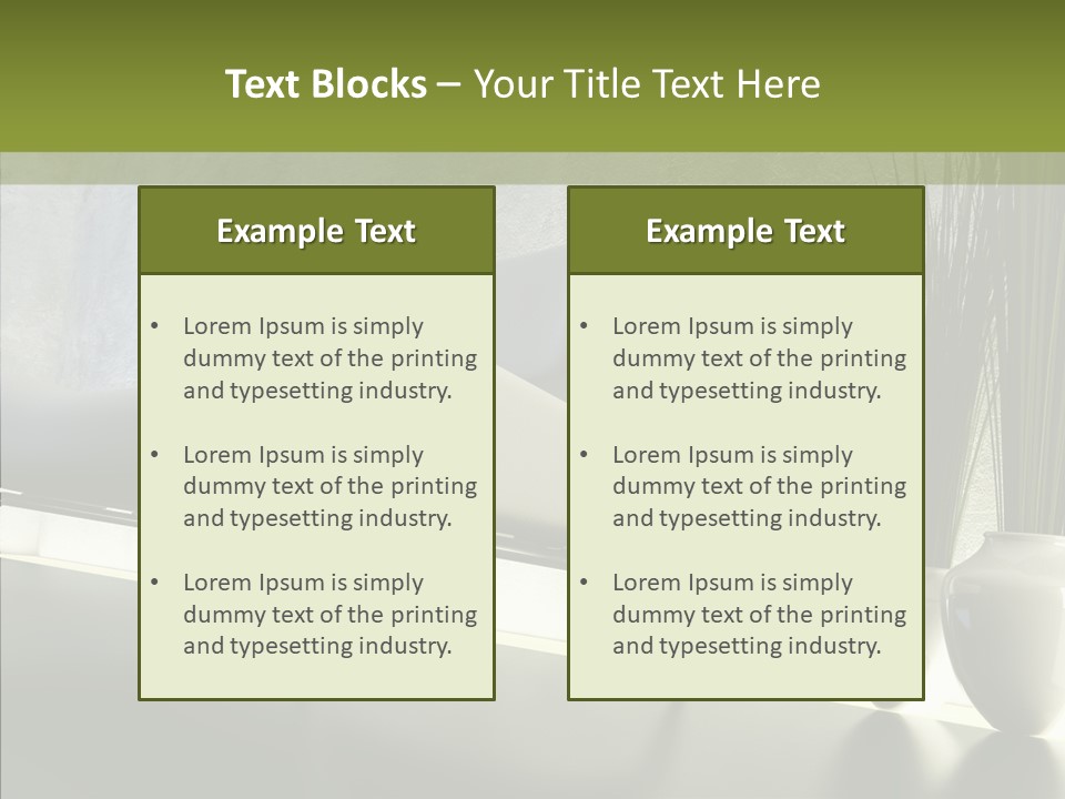 Floor Loft Light PowerPoint Template