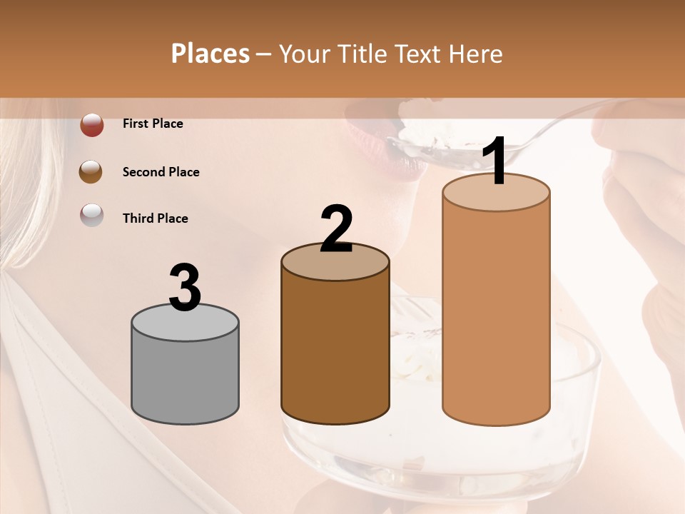 Ice Face Food PowerPoint Template