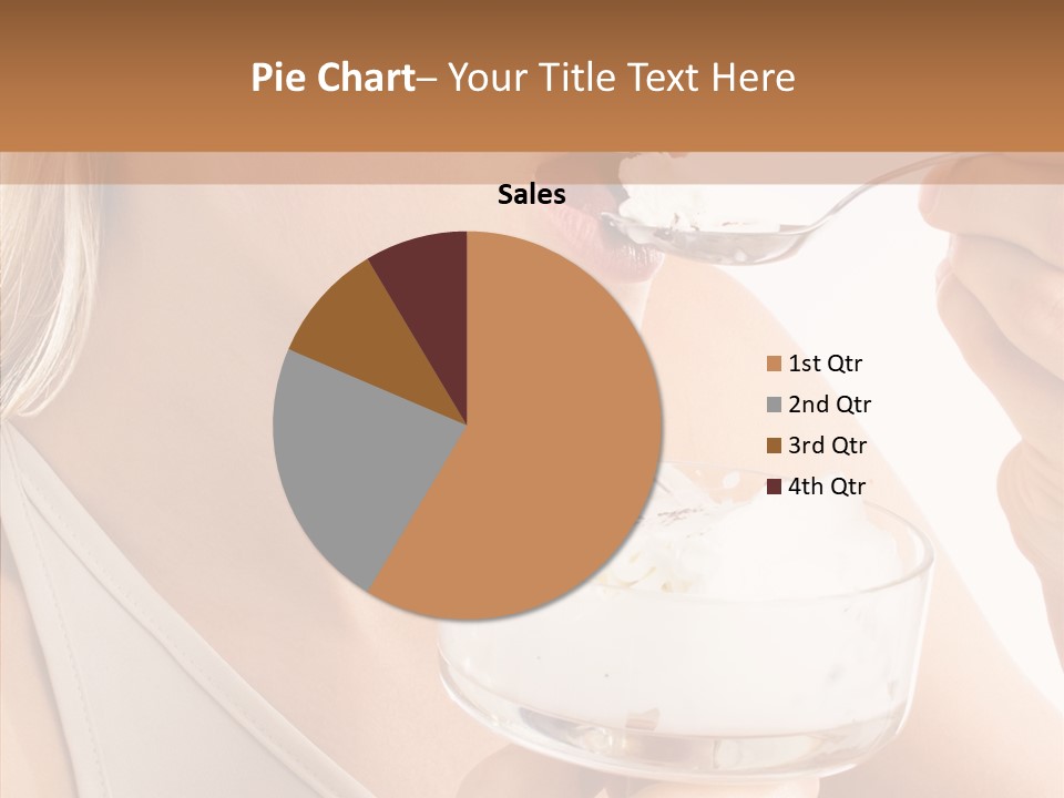 Ice Face Food PowerPoint Template