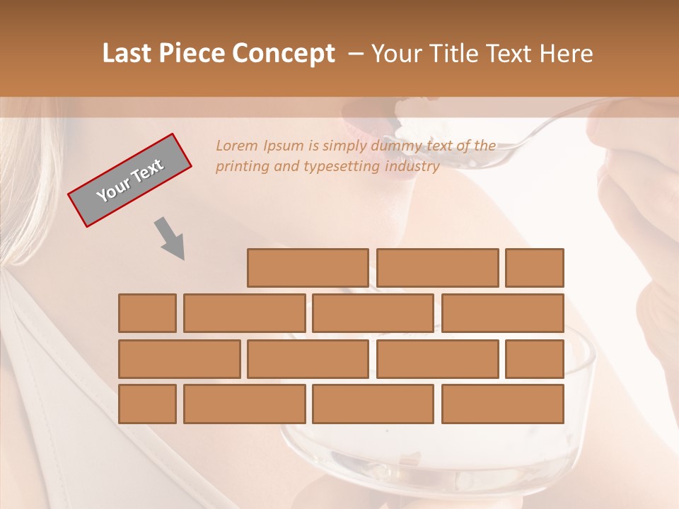 Ice Face Food PowerPoint Template