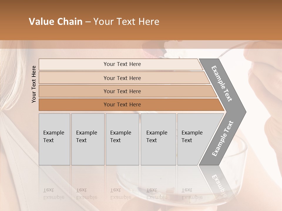 Ice Face Food PowerPoint Template