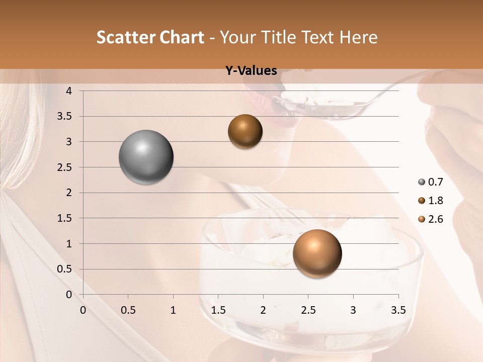 Ice Face Food PowerPoint Template