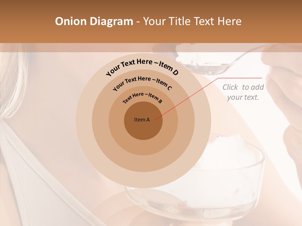 Ice Face Food PowerPoint Template