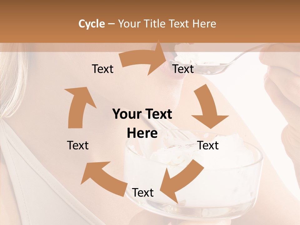 Ice Face Food PowerPoint Template