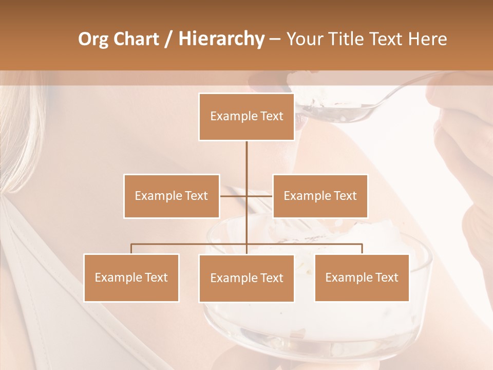 Ice Face Food PowerPoint Template