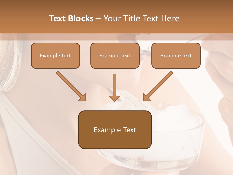 Ice Face Food PowerPoint Template