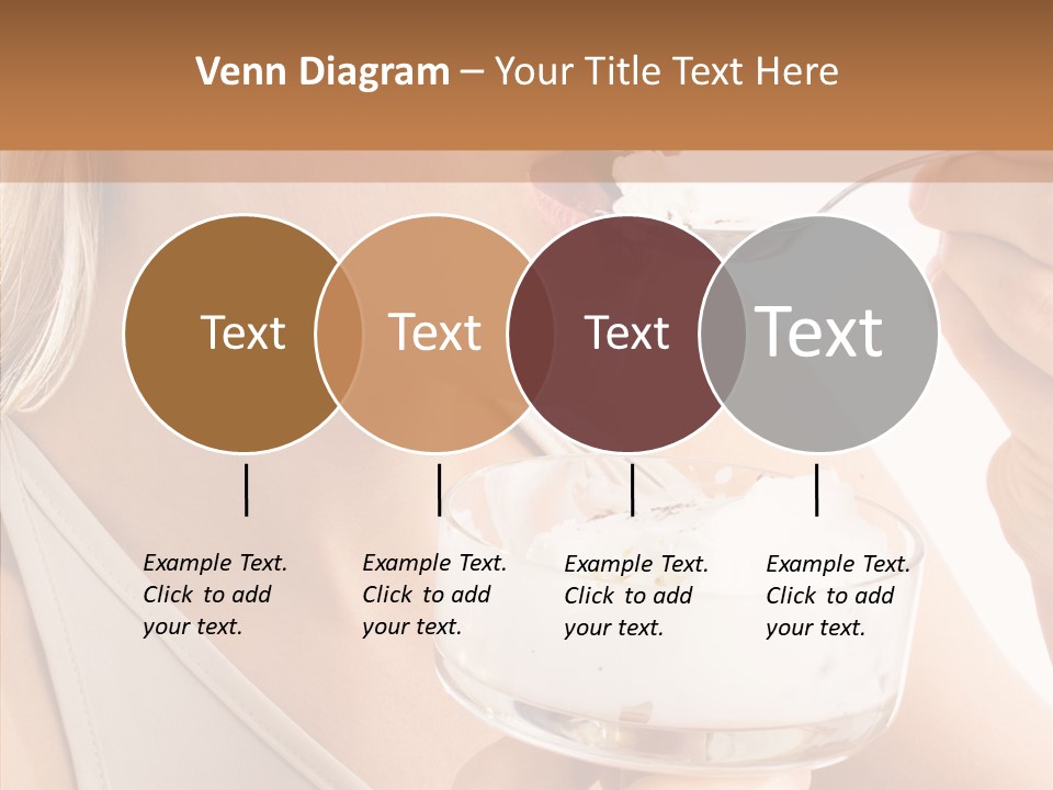 Ice Face Food PowerPoint Template