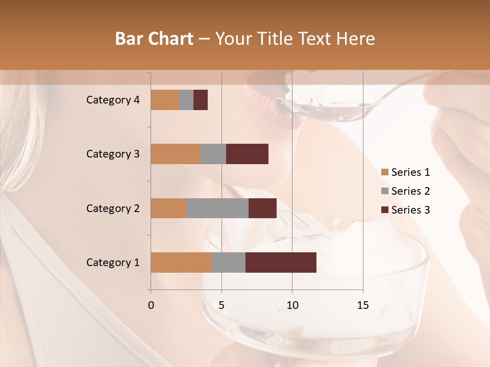 Ice Face Food PowerPoint Template