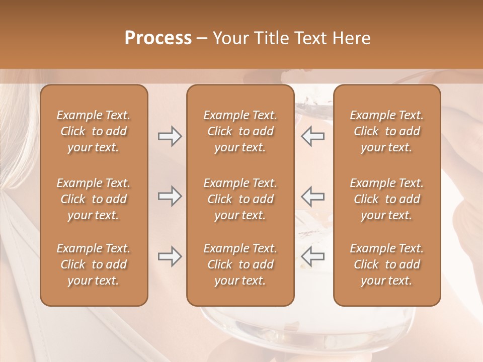 Ice Face Food PowerPoint Template