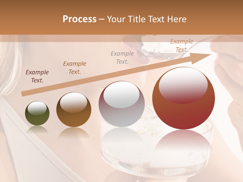 Ice Face Food PowerPoint Template