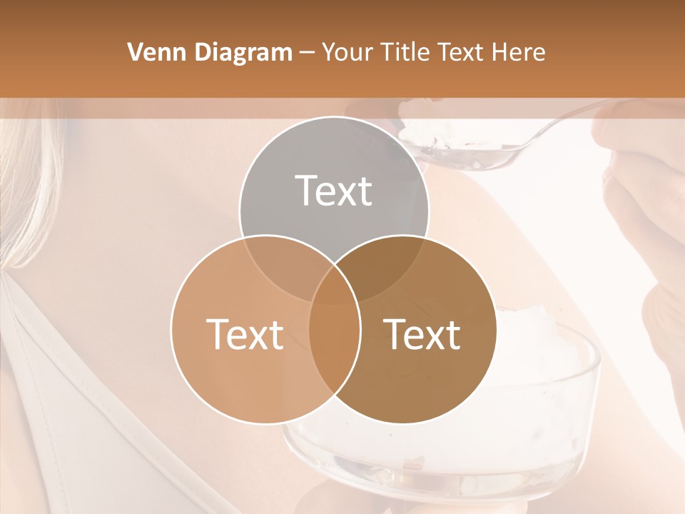 Ice Face Food PowerPoint Template