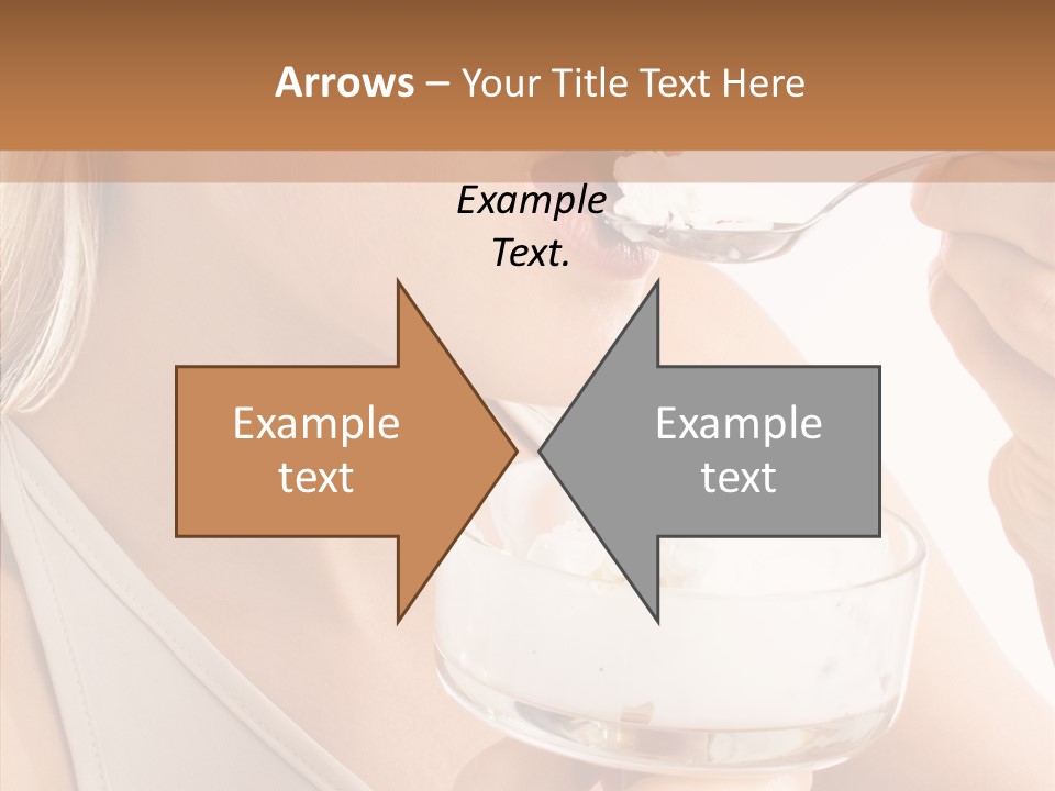 Ice Face Food PowerPoint Template