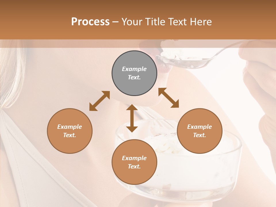 Ice Face Food PowerPoint Template