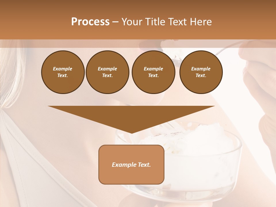Ice Face Food PowerPoint Template