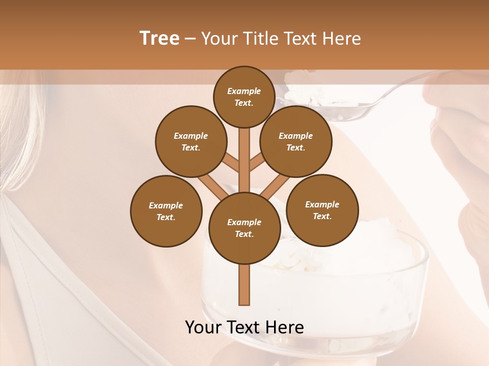Ice Face Food PowerPoint Template
