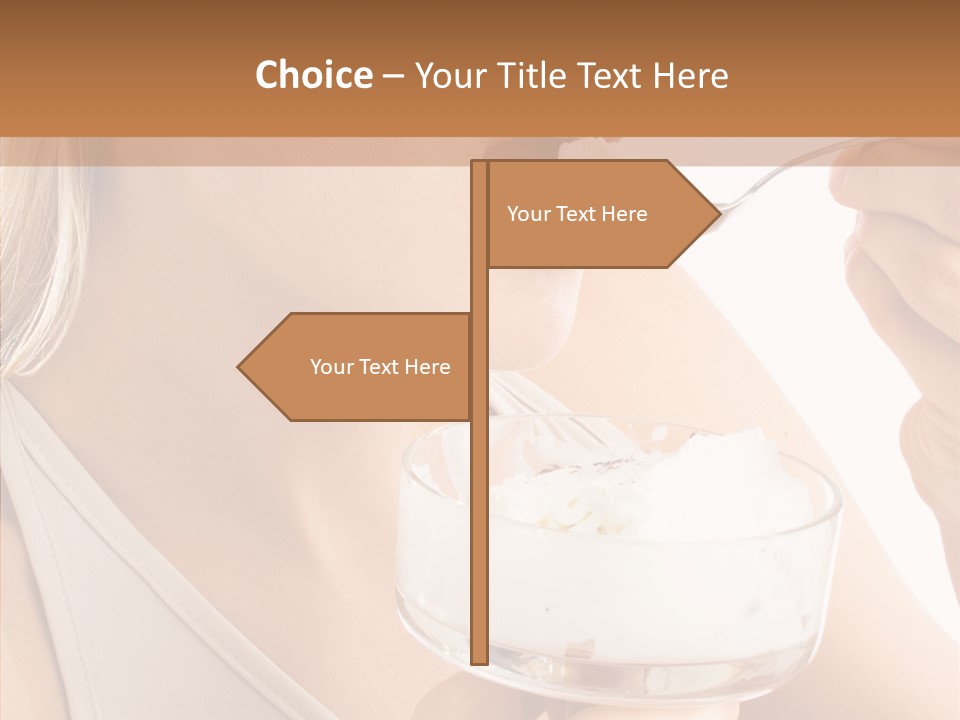 Ice Face Food PowerPoint Template