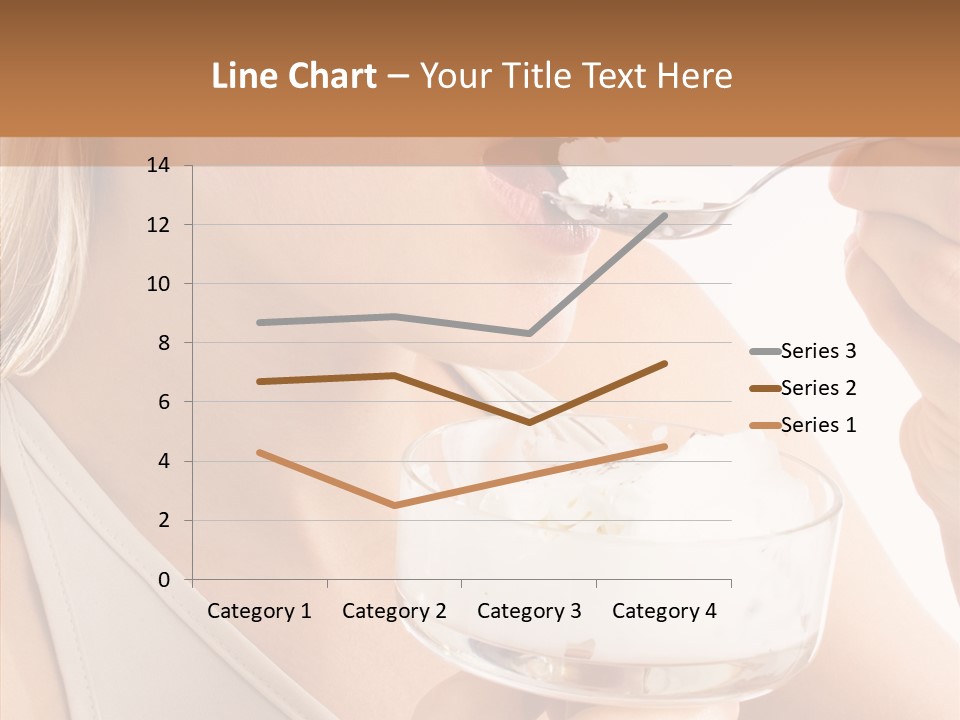 Ice Face Food PowerPoint Template