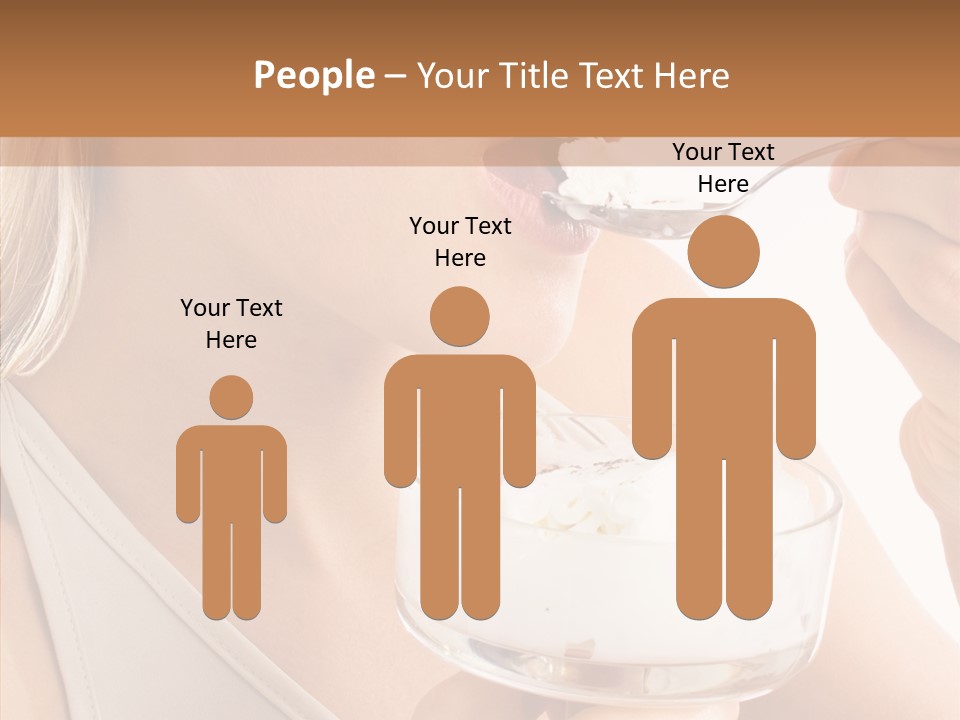 Ice Face Food PowerPoint Template