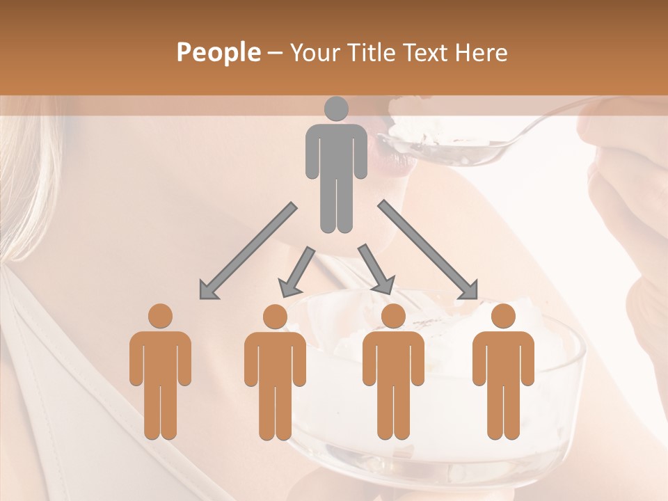 Ice Face Food PowerPoint Template