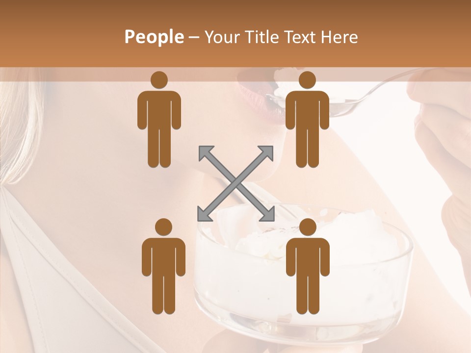 Ice Face Food PowerPoint Template