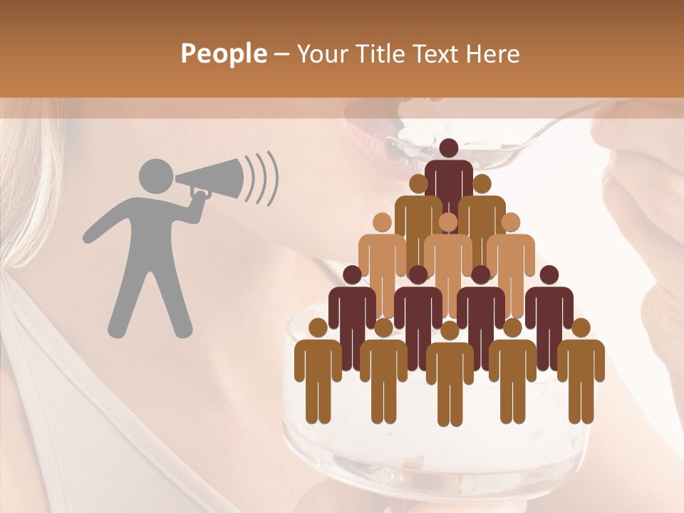 Ice Face Food PowerPoint Template