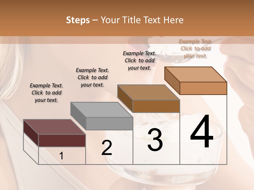 Ice Face Food PowerPoint Template