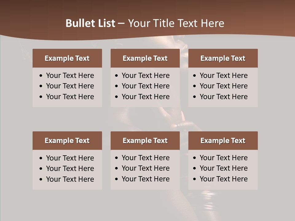 Beautiful Desire Girls PowerPoint Template