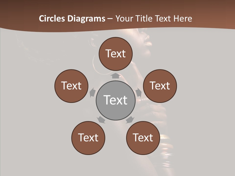 Beautiful Desire Girls PowerPoint Template