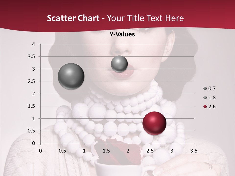 Light Rose Leaf Delightful PowerPoint Template