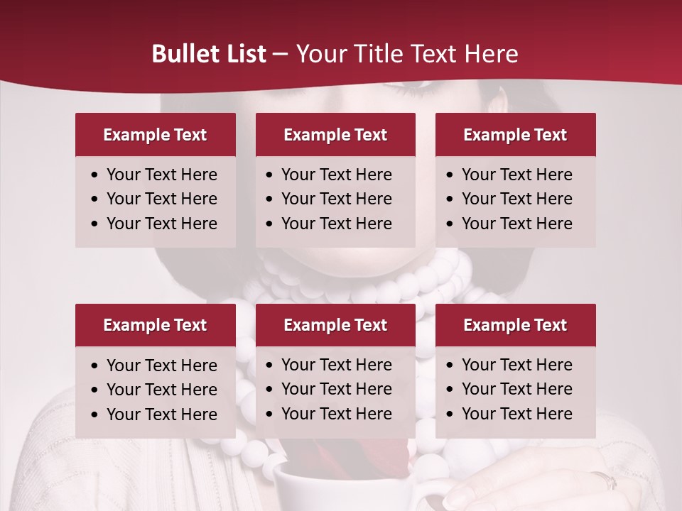 Light Rose Leaf Delightful PowerPoint Template